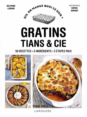cover image of Gratins, tians et cie